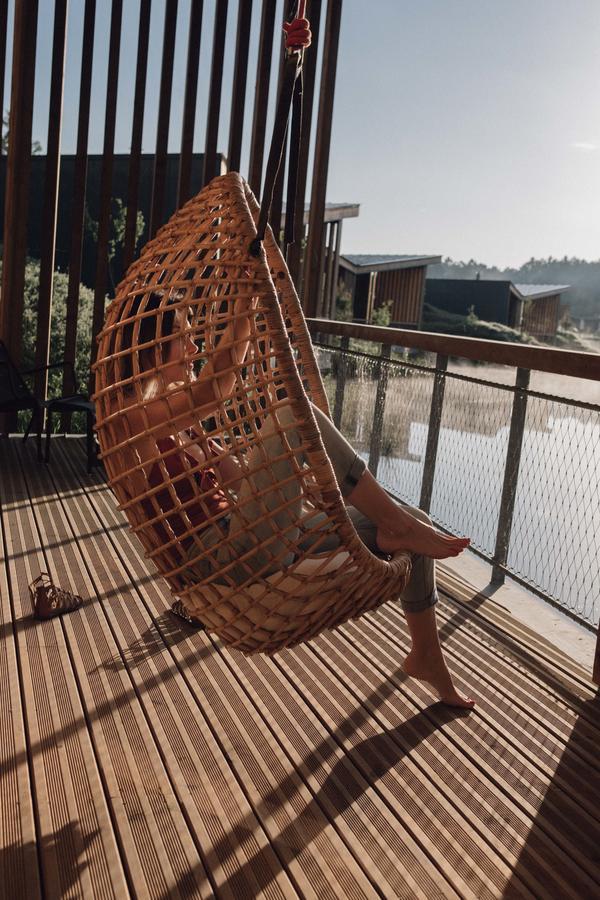 Les Echasses Golf & Surf Eco Lodge Saubion Exterior photo