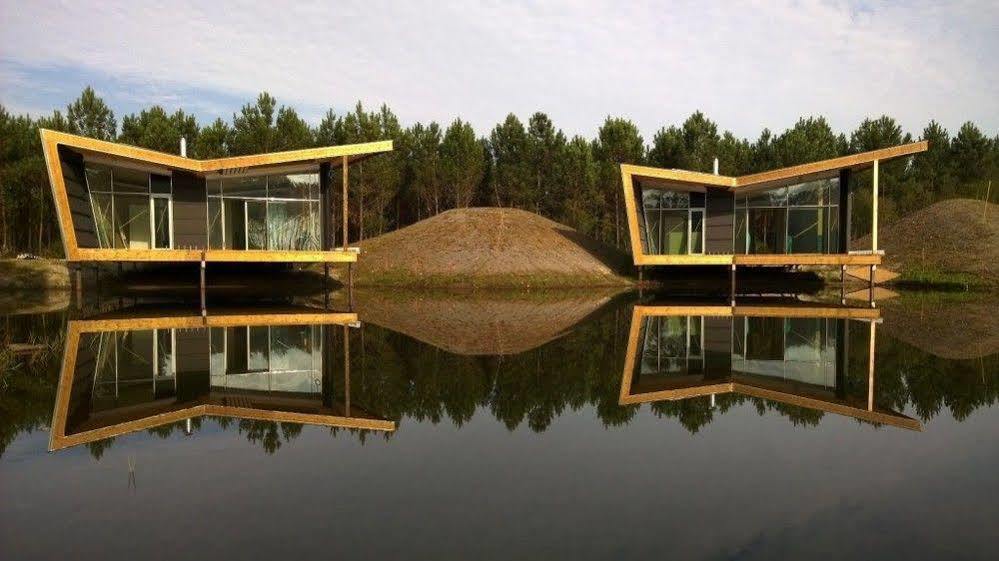 Les Echasses Golf & Surf Eco Lodge Saubion Exterior photo