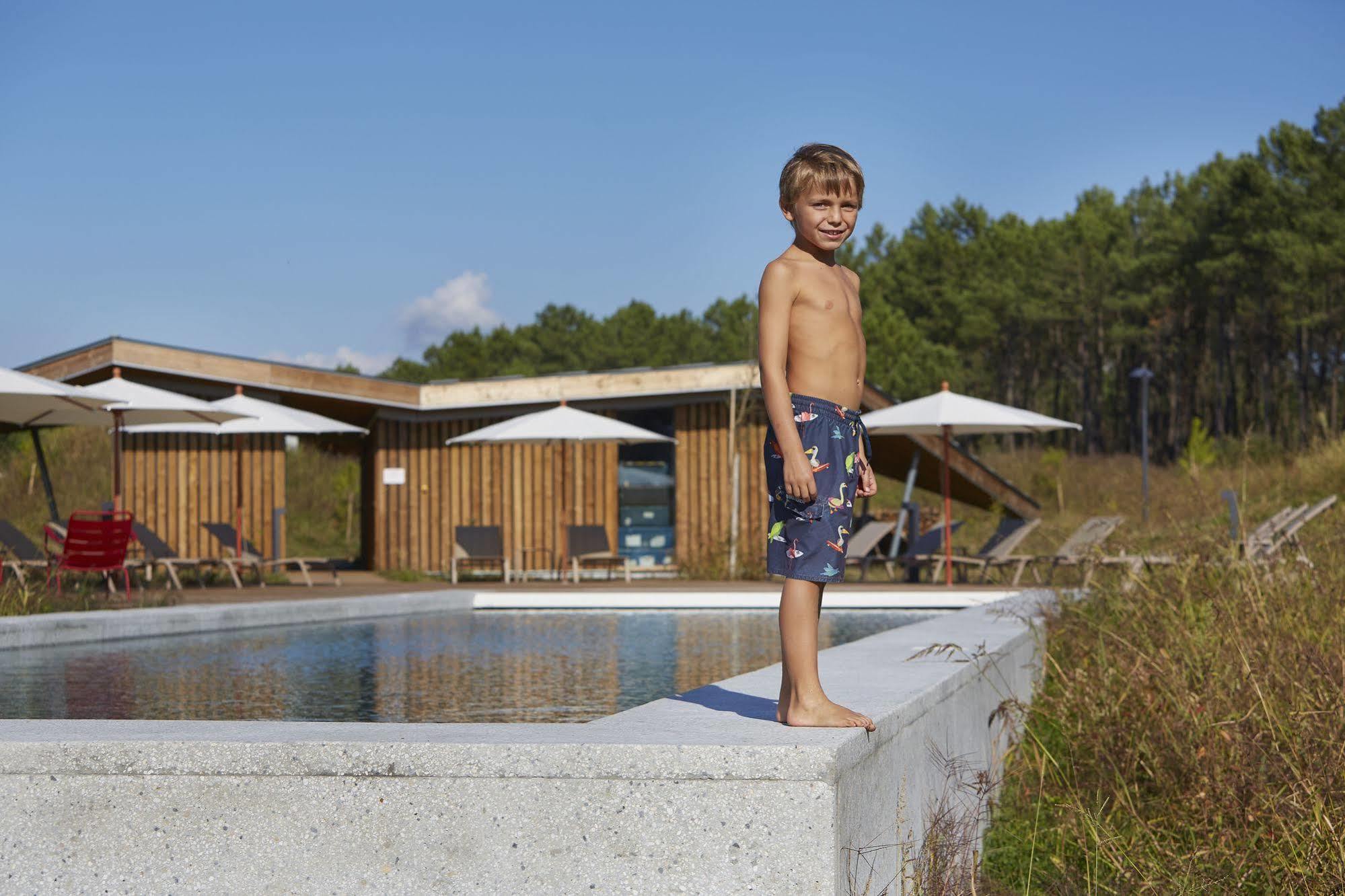 Les Echasses Golf & Surf Eco Lodge Saubion Exterior photo